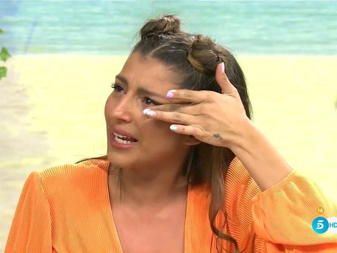 AGUASANTAS EN EL PLATÓ DE 'SÁLVAME DIARIO'