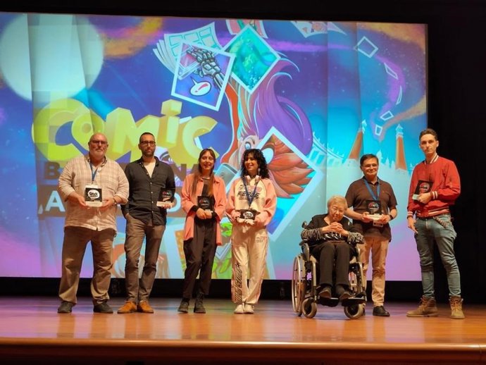 Gala de entrega de los Premios Comic Barcelona de la feria Comic Barcelona, que se celebra en los Palacios 2 y 5 y la Plaa Univers del recinto de Montjuc de Fira de Barcelona