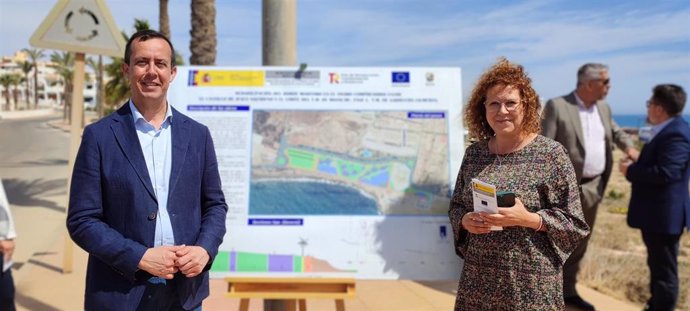 Arrancan las obras en el Paseo Marítimo de Garrucha (Almería)