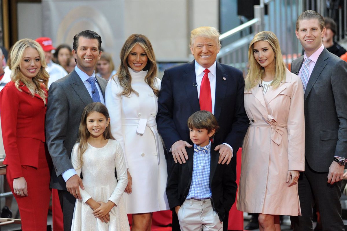 Los hijos del expresidente Donald Trump se pronuncian tras la imputación de  su padre por el caso Stormy Daniels