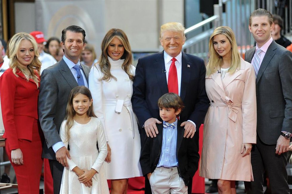 La familia Trump