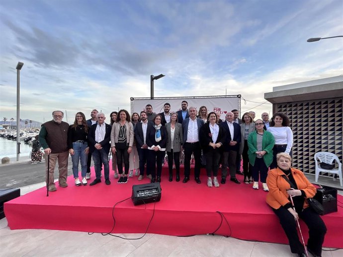 El PSIB de Pollena presenta su candidatura a las municipales encabezada por el conseller Martí March.