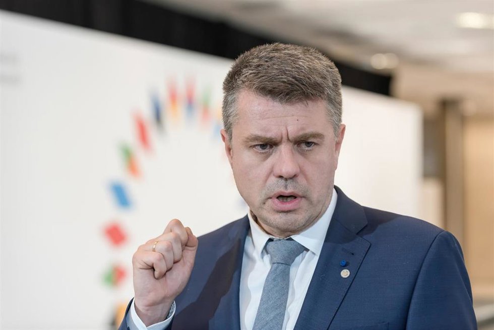 Archivo - El ministro de Exteriores de Estonia, Urmas Reinsalu