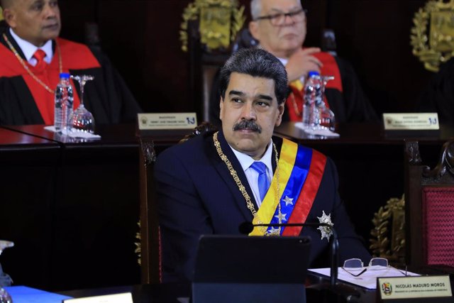 Archivo - El presidente de Venezuela Nicolás Maduro