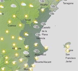 Predicción meteorológica para el sábado 1 de abril