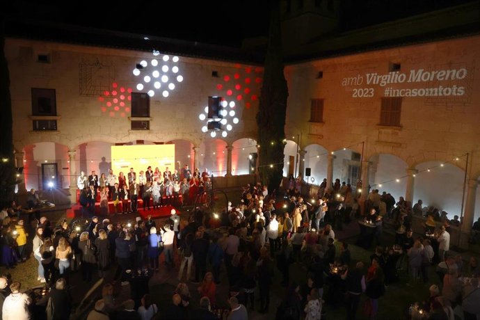 Presentación de la candidatura de Virgilio Moreno y los Socialistas de Inca a revalidar la alcaldía, en el Claustre de Sant Domingo