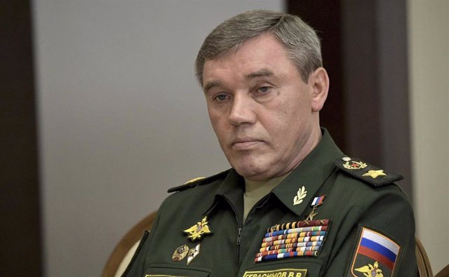 Archivo - El jefe del Estado Mayor de las Fuerzas Armadas de Rusia, general Valeri Gerasimov 