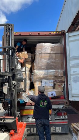 Recogida de alimentos y productos de primera necesidad para losa fectados por los terremotos de Turquía y Siria