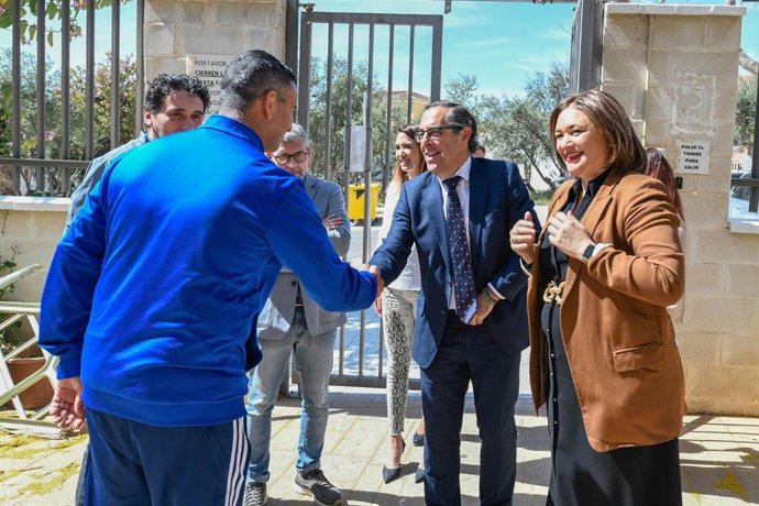 Visita a las obras del IES Concha Méndez Cuesta de Torremolinos