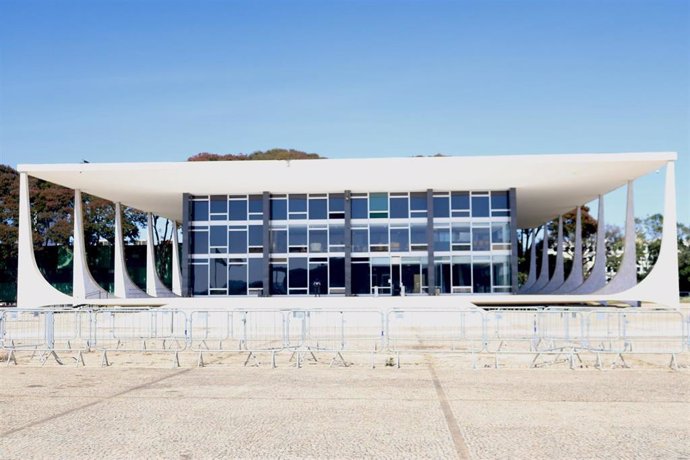 Archivo - Sede de la Suprema Tribunal de Jsuticia de Brasil, en Brasilia