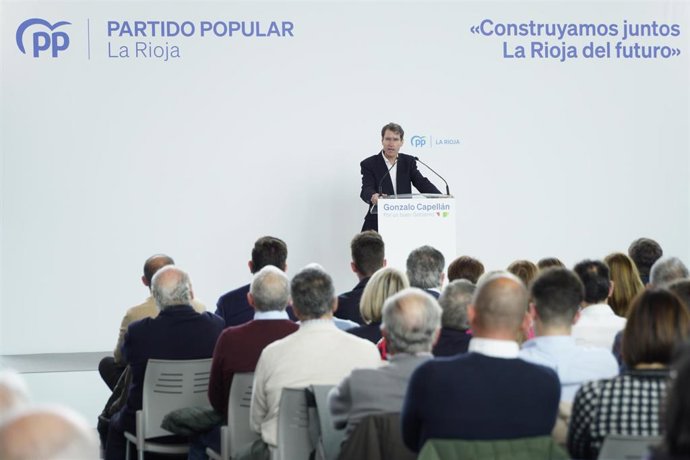 Gonzalo Capellán, candidato del PP a la Presidencia de La Rioja
