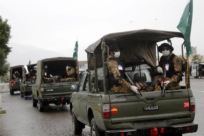 Archivo - Militares en Pakistán