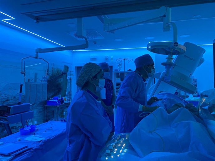 Nueva sala de Electrofisiología del Hospital Reina Sofía