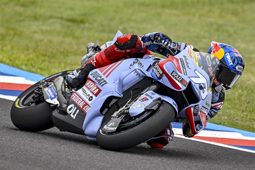Álex Márquez durante el Gran Premio de Argentina