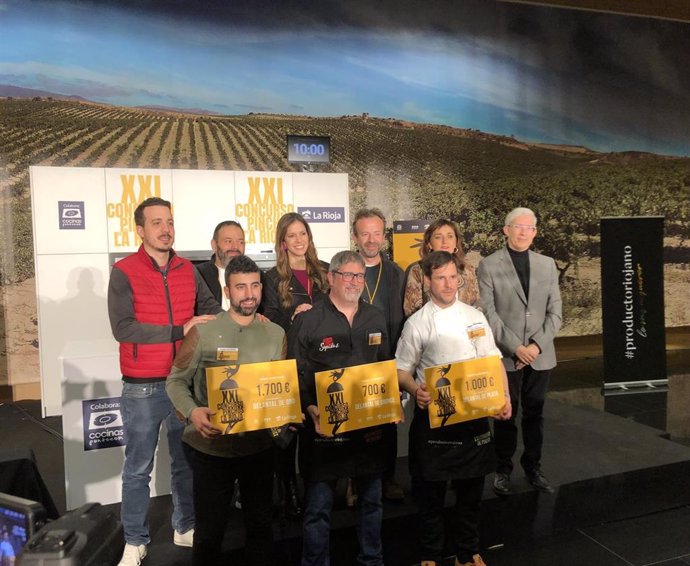 Entrega de los premios de Concurso de Pinchos de La Rioja 2023