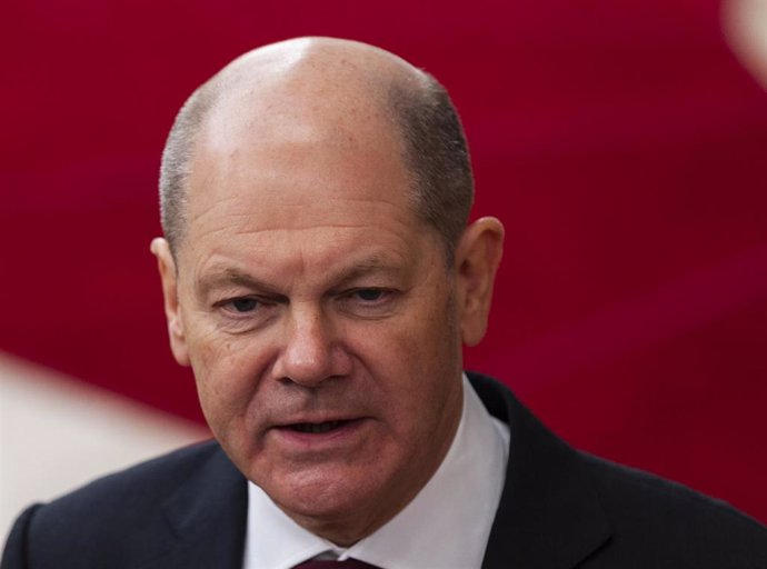 El canciller alemán, Olaf Scholz