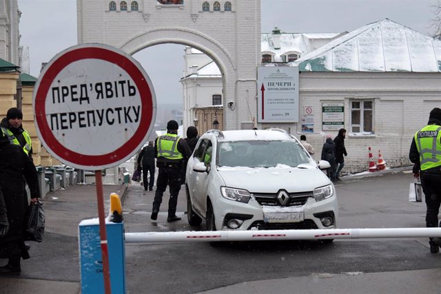 Policía en Kiev