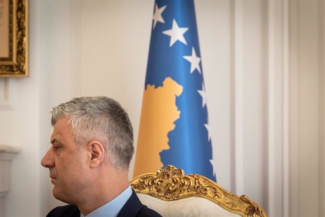 Archivo - El ex presidente de Kosovo Hashim Thaci