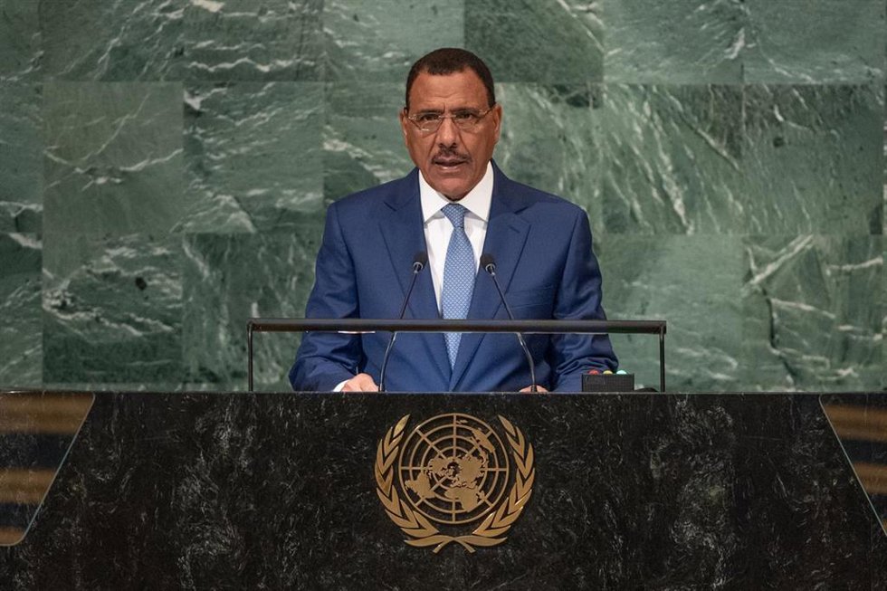 Archivo - El presidente de Níger, Mohamed Bazoum 
