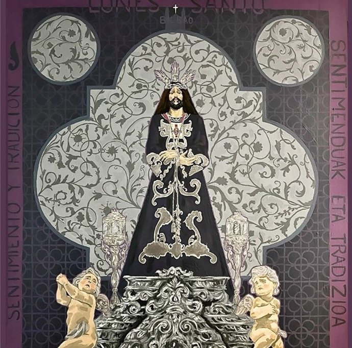 Cartel de la procesión de "El Nazareno" 2023