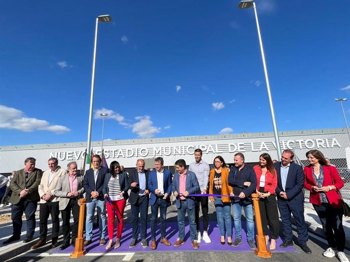 Inauguración del Nuevo Estadio Municipal de La Victoria