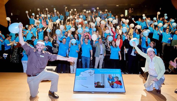 Reconocimiento al voluntariado Caixabank DT Ebro en Caixaforum