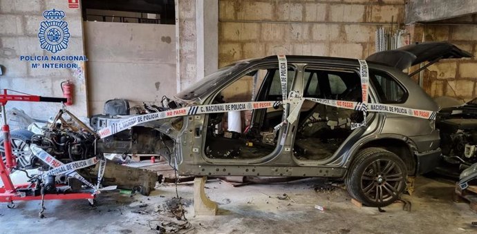 Detenidos cinco hombres por tráfico ilegal con vehículos, en Palma