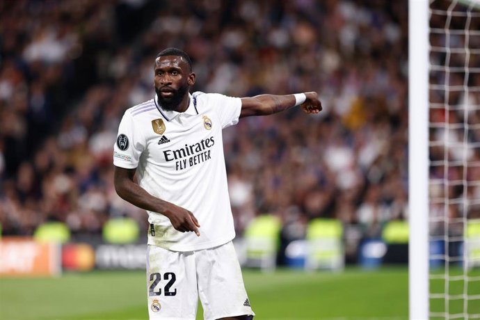 Antonio Rüdiger con el Real Madrid