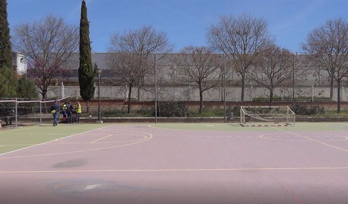 Pista del Polideportivo Argentinita de Granada