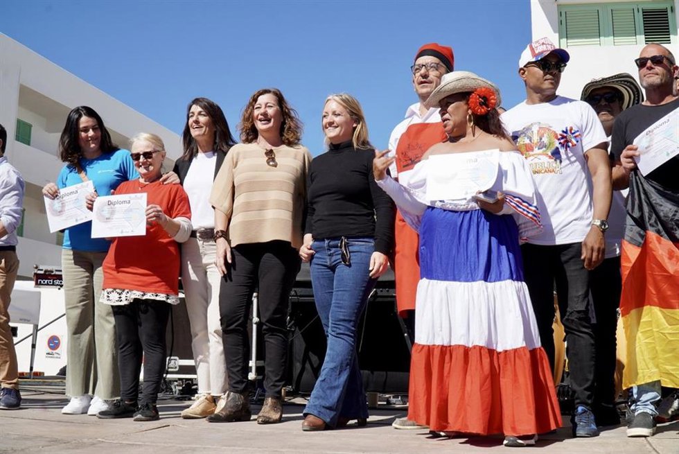 Armengol participa en la Fiesta Formentera Intercultural