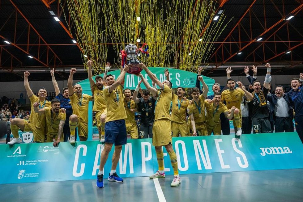 El Bara vence en la prórroga a Jimbee Cartagena y conquista su octava Copa del Rey
