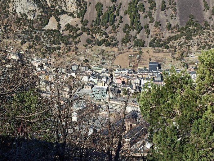Archivo - Arxivo - Imatge panormica d'Andorra La Vella