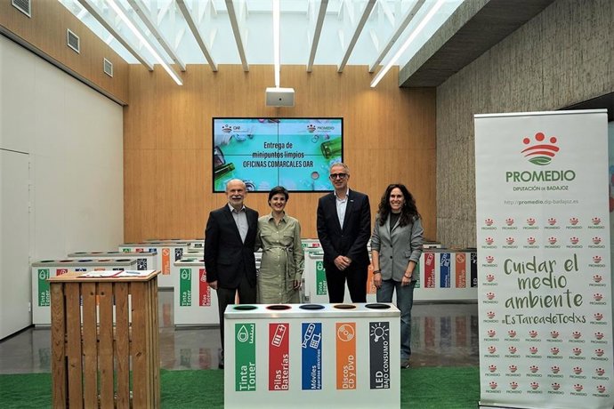 Las oficinas comarcales del OAR contarán con mini puntos limpios cedidos por Promedio