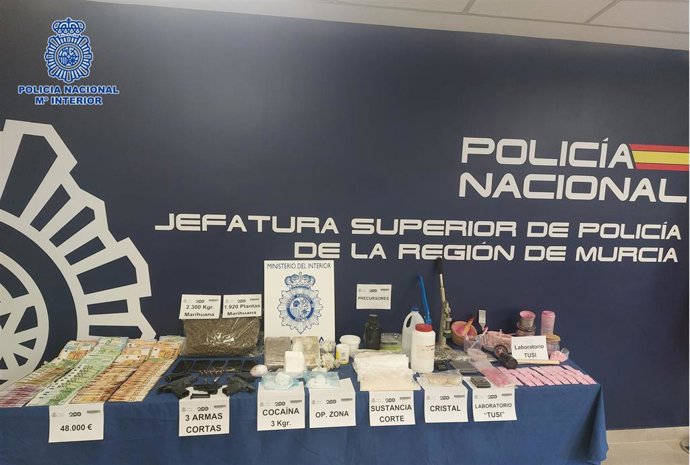 La Policía Nacional Desarticula Una Organización Criminal Dedicada A La Elaboración Y Tráfico De Drogas