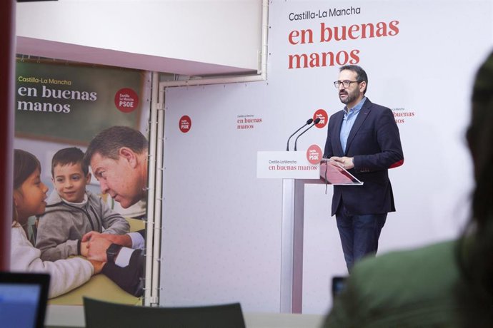 El secretario de Organización del PSOE de Castilla-La Mancha y diputado nacional, Sergio Gutiérrez.