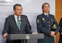 La Policía Adscrita esclareció el 90% de los incendios investigados en Andalucía durante 2022