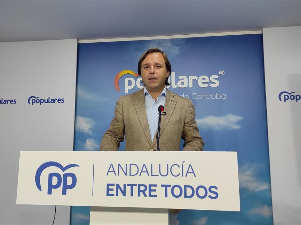 El secretario general del PP de Andalucía, Antonio Repullo.