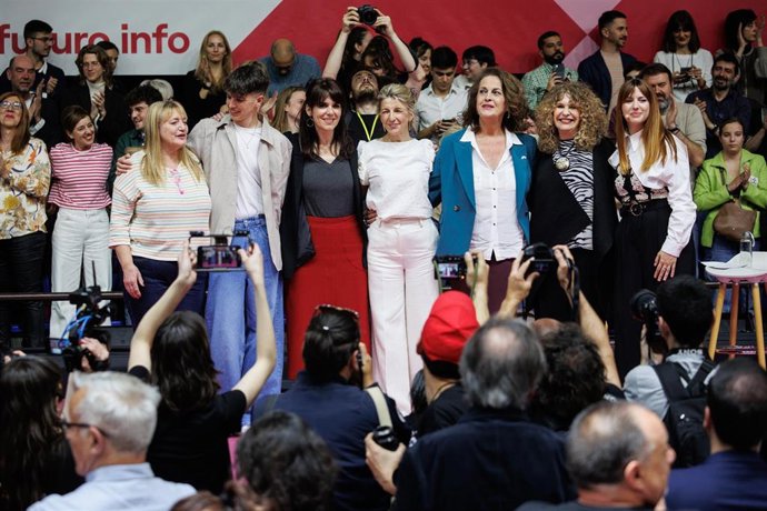 Presentación de Sumar con Yolanda Díaz al frente