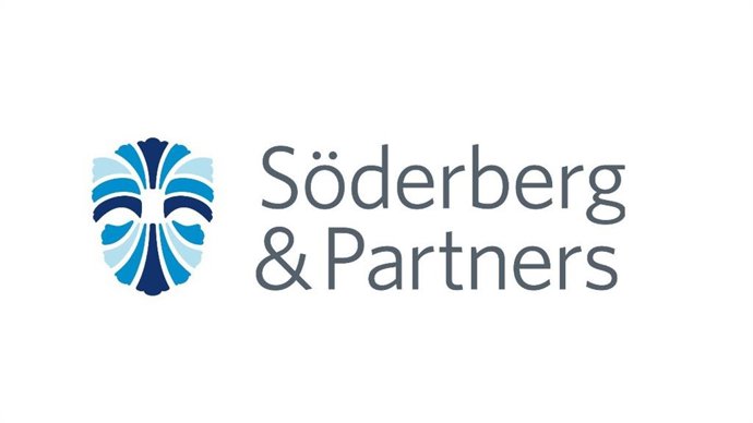 Logo del bróker de seguro sueco Sderberg & Partners.