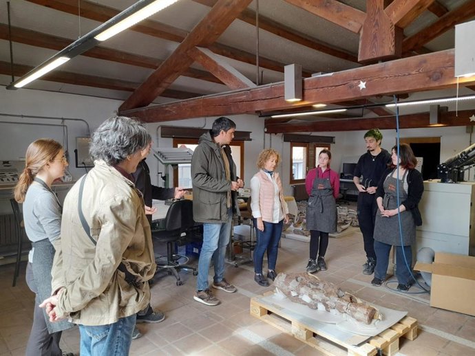 Laboratorio de dinosaurios en Morella