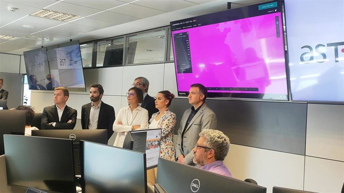 La consejera ha inaugurado hoy el nuevo centro autonómico de ciberseguridad.