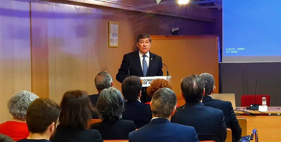 El vicepresidente del Gobierno de Aragón, Arturo Aliaga.