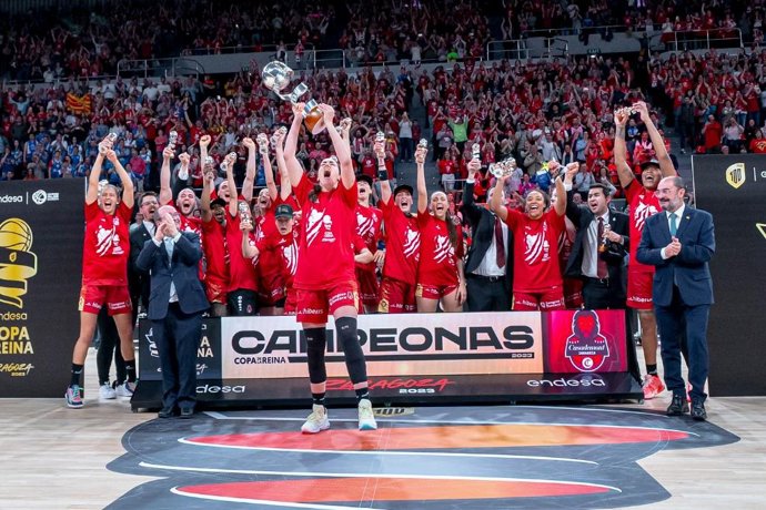 Casademont Zaragoza, campeón de Copa de la Reina.