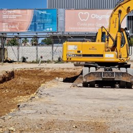 Inicio de las obras de la nueva sede del Distrito Bellavista-La Palmera de Sevilla.