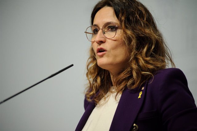 Archivo - La consellera de Presidència de la Generalitat, Laura Vilagrà