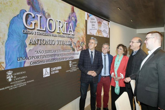 Presentación del concierto solidario 'Gloria' de Vivaldi.