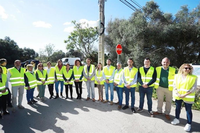Comienzan las obras de la nueva rotonda de Consolación en S'Alqueria Blanca (Santanyí).