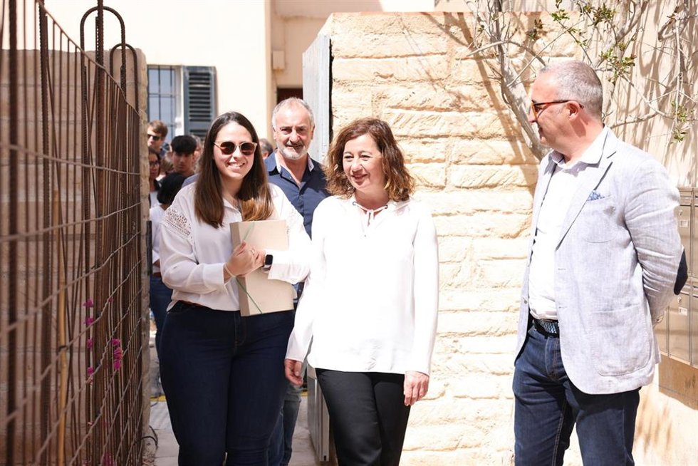 La presidenta del Govern, Francina Armengol