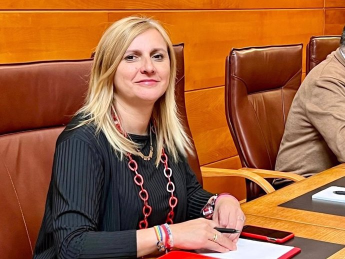 La secretaria de Organización del PSOE de Cantabria y portavoz socialista en el Parlamento regional, Noelia Cobo