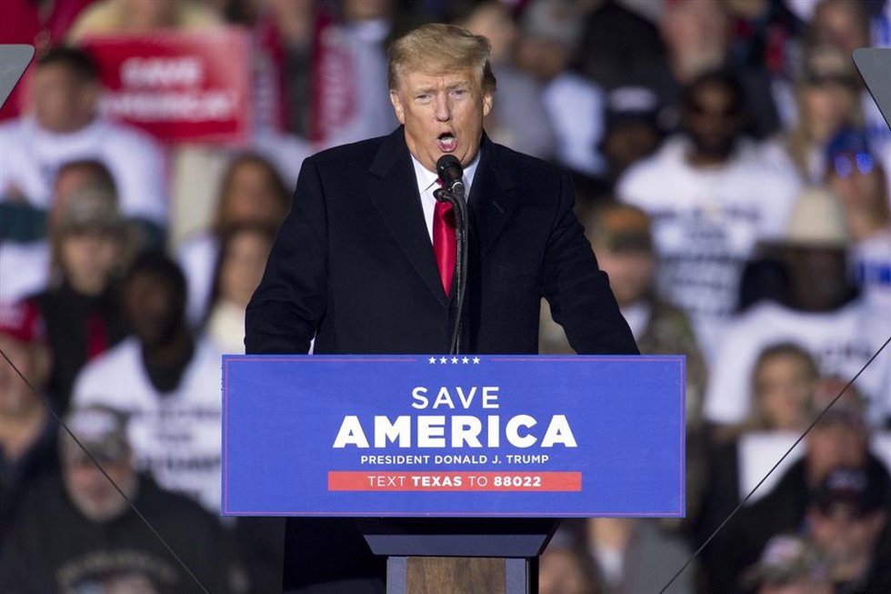 Archivo - El expresidente estadounidense Donald Trump